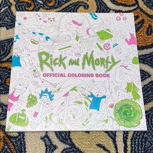 💚💦Rick & Morty official coloring book💦💚